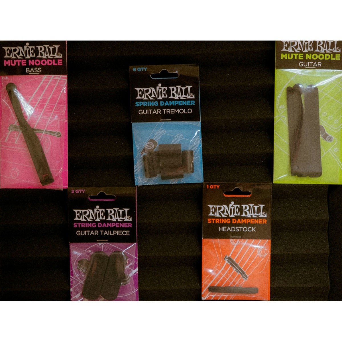 Ernie Ball Mute Noodle Rubber Bridge Tone Guitar Mute