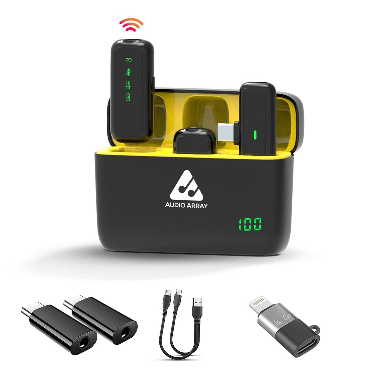 Audio Array AM-W17 Dual Wireless Lapel Lavalier Microphones