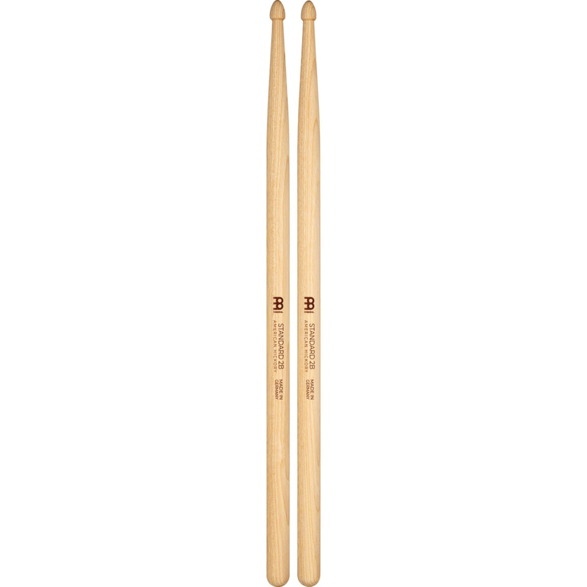 Meinl SB144 American Hickory Standard Acorn Wood Tip Drumstick - 2B