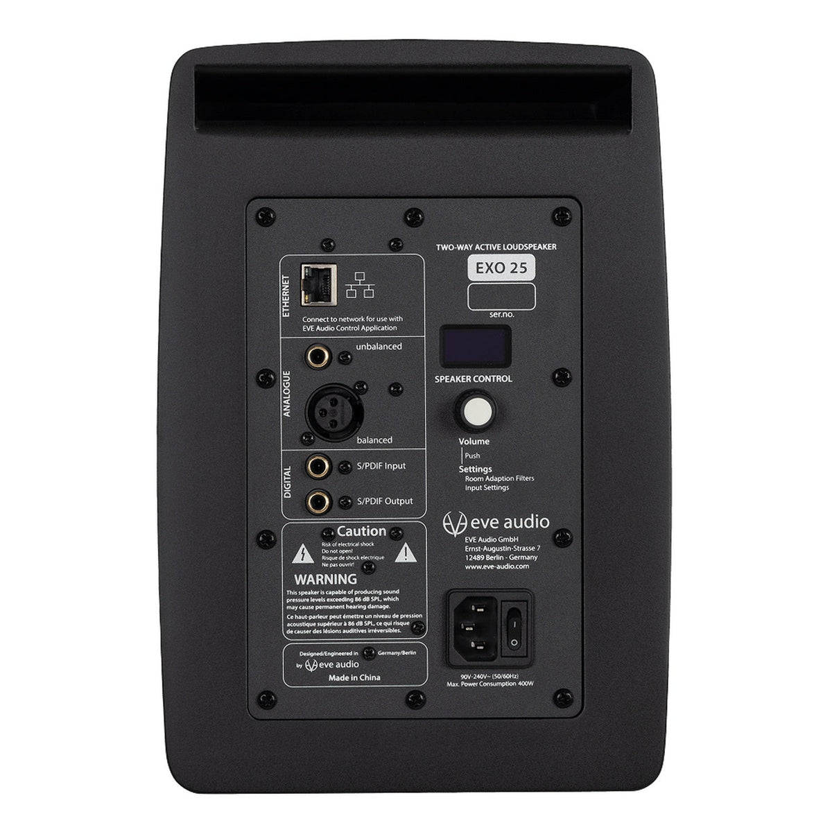 EVE Audio EXO 25 2-Way 5" Active Nearfield Studio Monitor