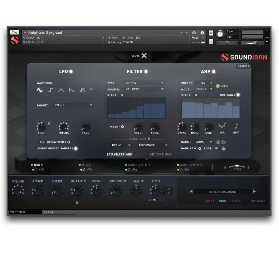 Soundiron Delphi Piano #2: The Knightsen Box Grand