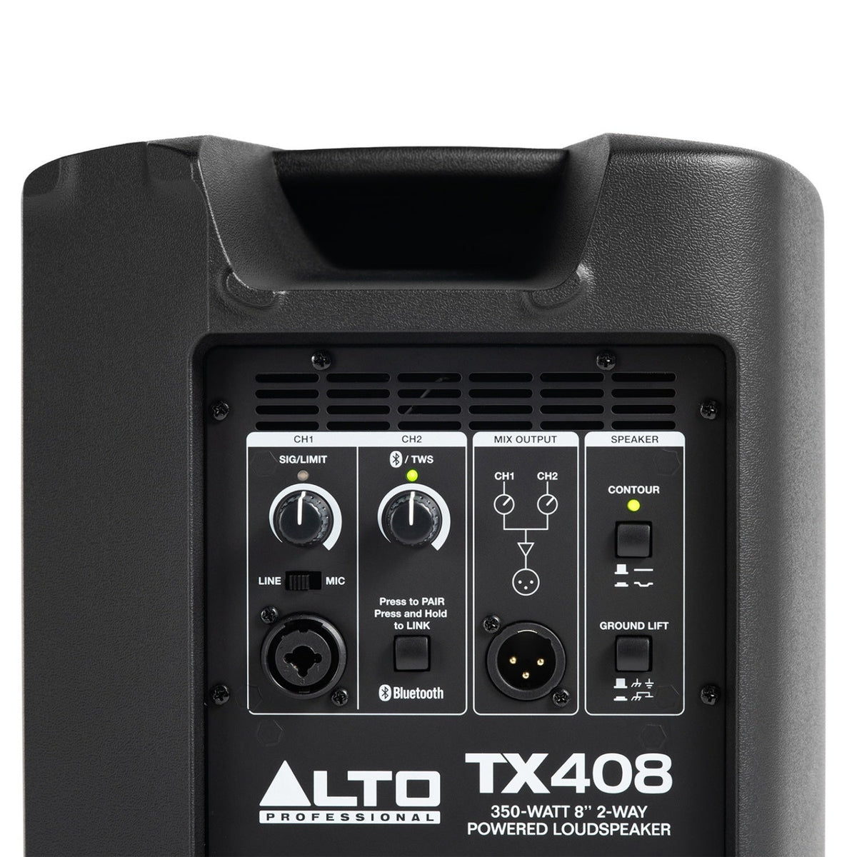 Alto TX408 350W 8-inch Powered Loudspeaker with Bluetooth