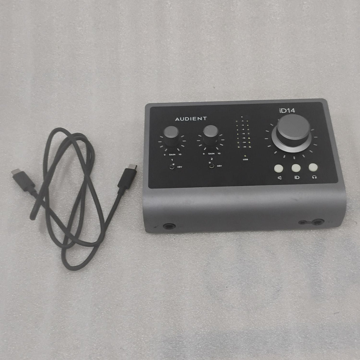 Audient ID14 MKII 10 In- 6 Out High Performance Audio Interface with Software Bundle - Open Box