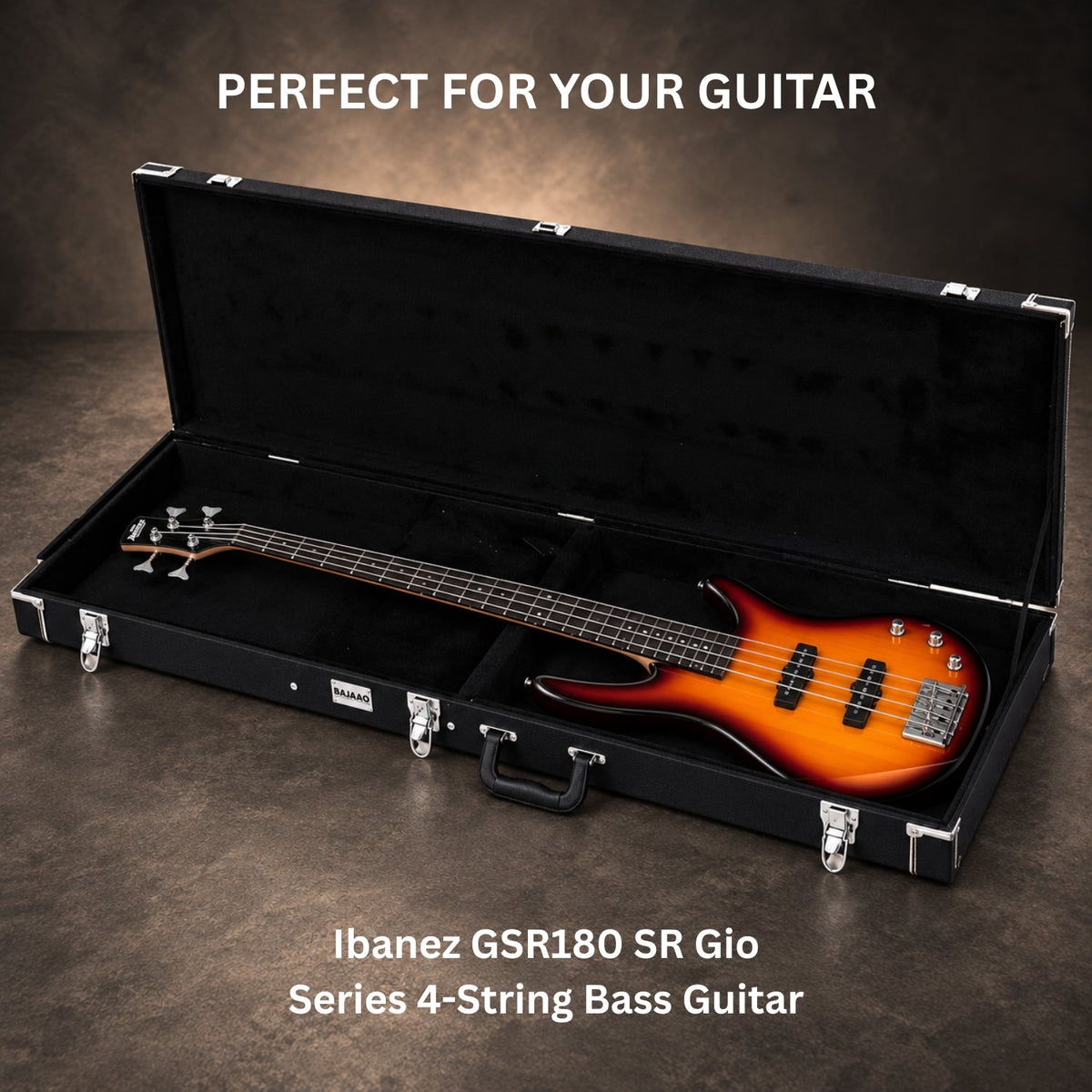 Bajaao Electric Bass Guitar Hardshell Case