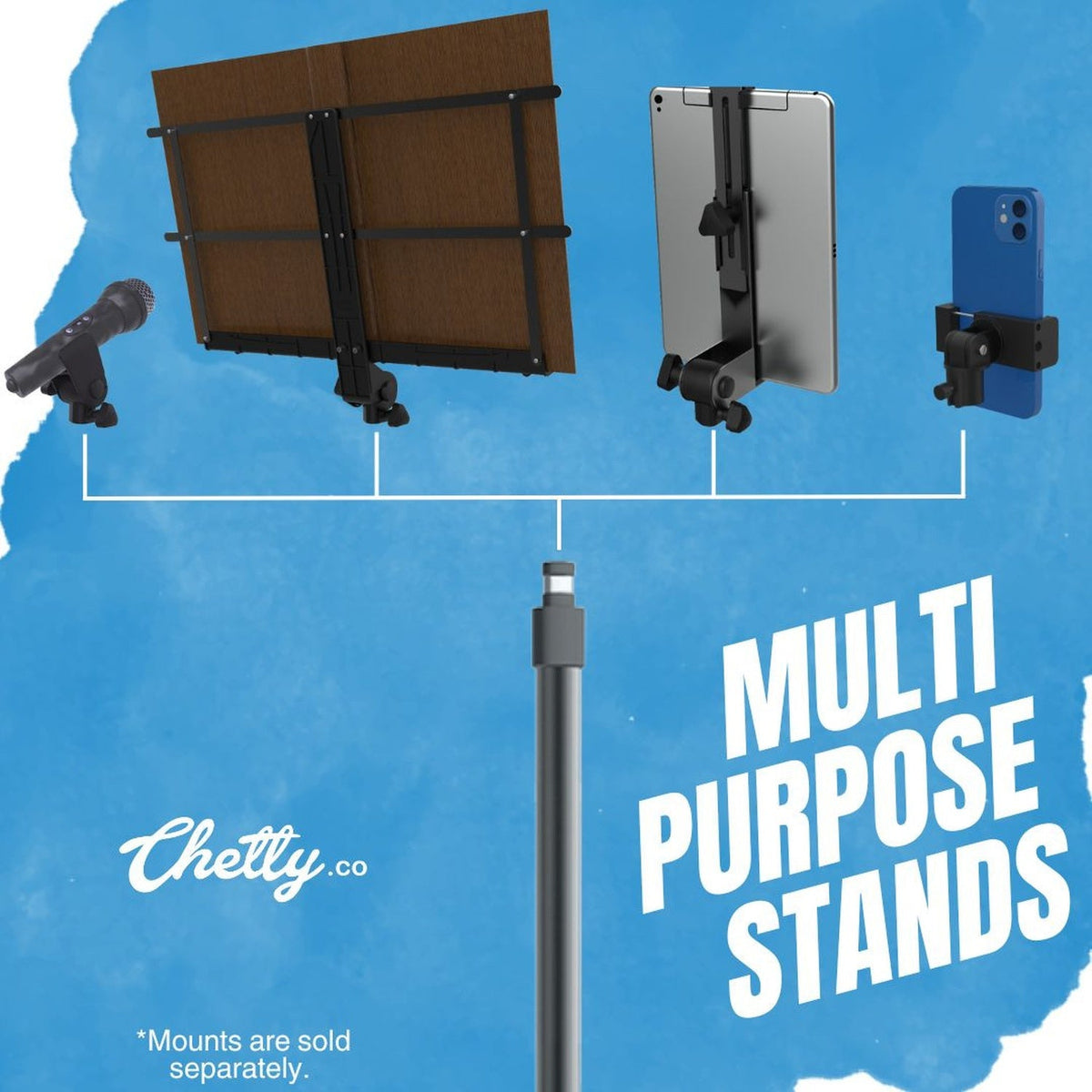 Chetty GA5 A-Frame Folding Guitar Stand