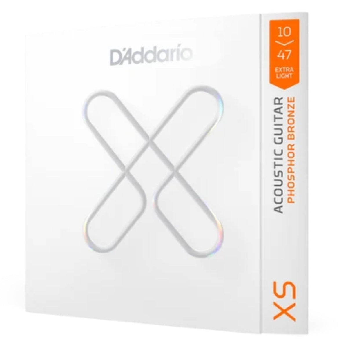DAddario XSAPB1047 XS Phosphor Bronze Extra Light Acoustic Guitar Strings