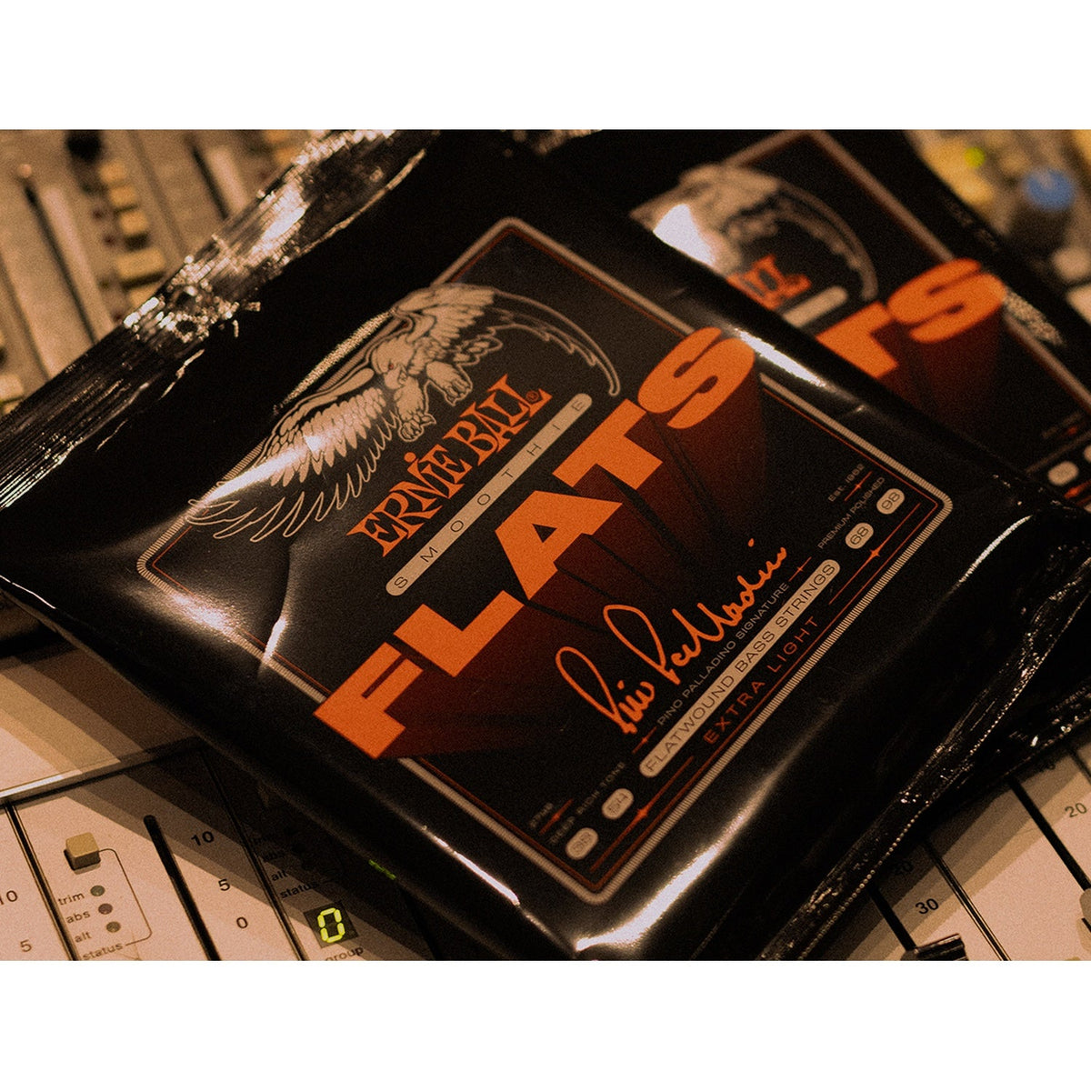 Ernie Ball Pino Palladino Smoothie Flats Electric Bass Strings - 38-98