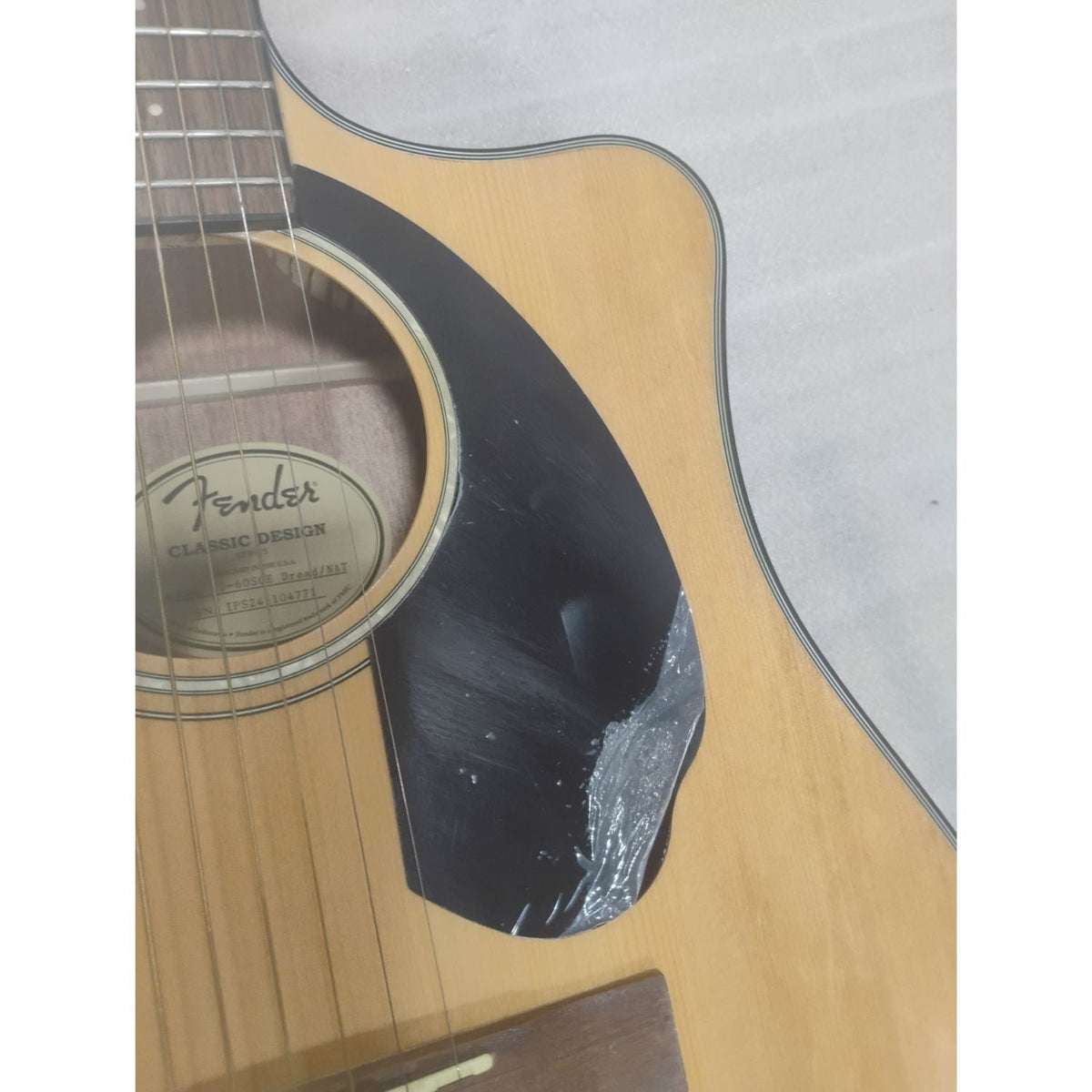Fender CD-60SCE Dreadnought Electro-Acoustic Guitar - Open Box