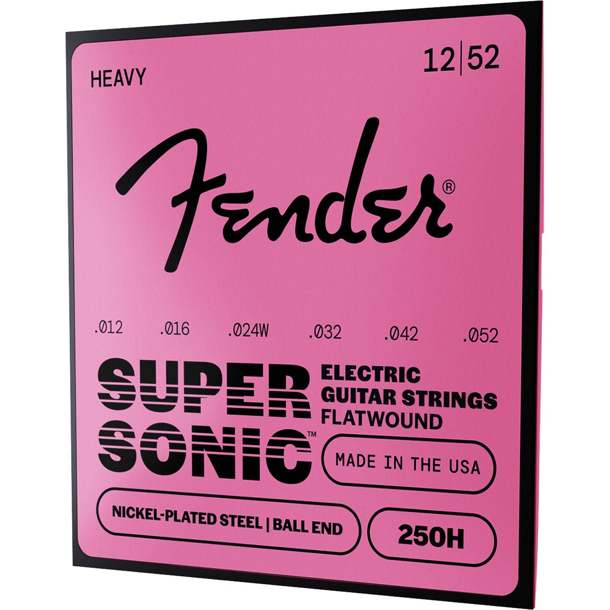 Fender SuperSonic 50 Flatwound Stainless Steel Guitar Strings