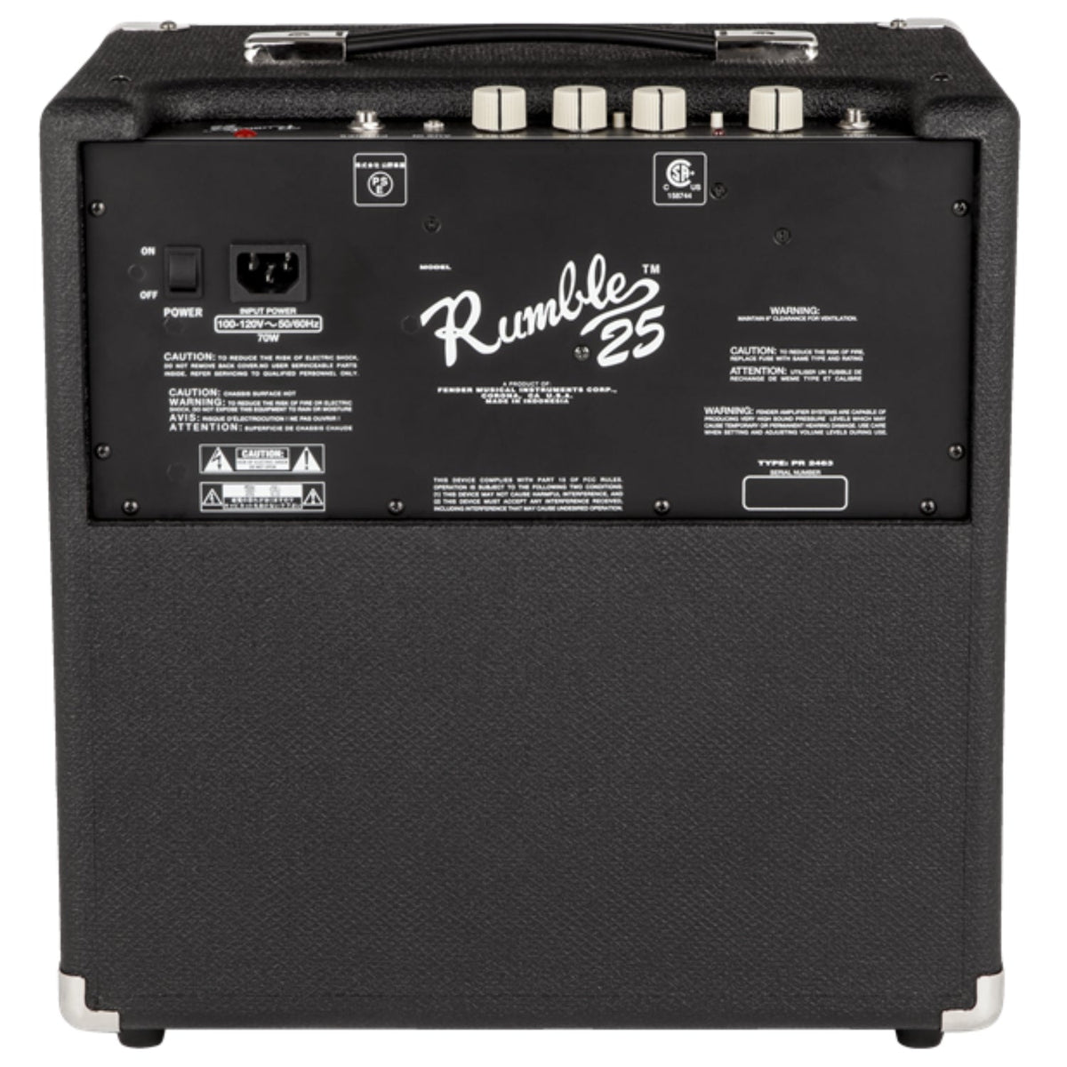Fender Rumble 25 Watts Bass Amplifier