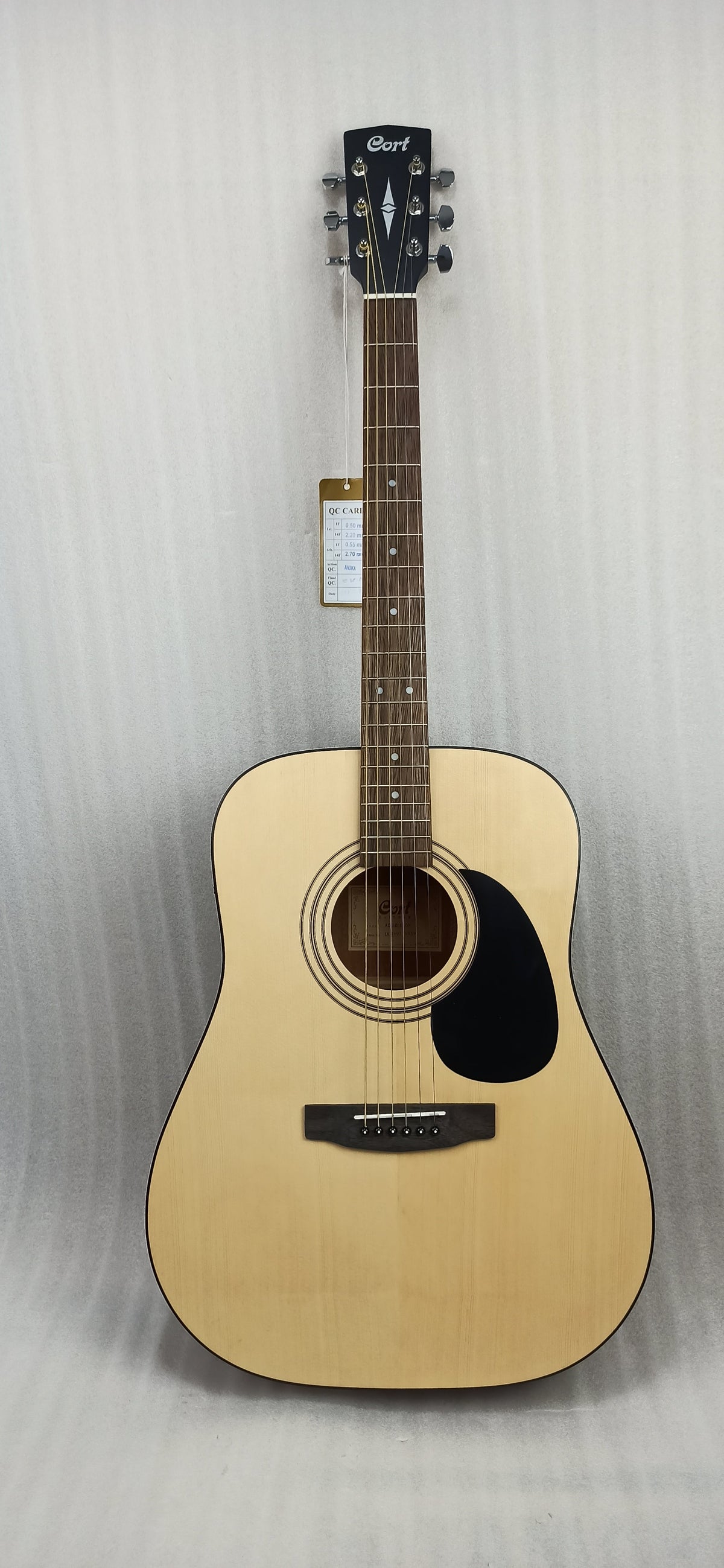 Cort AD810E Dreadnought Electro Acoustic Guitar - Open Pore Natural - Open Box