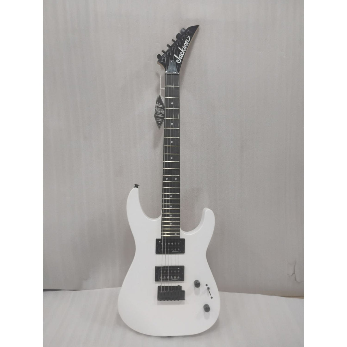 Jackson JS12 Dinky 6 String Electric Guitar - Snow White - Open Box