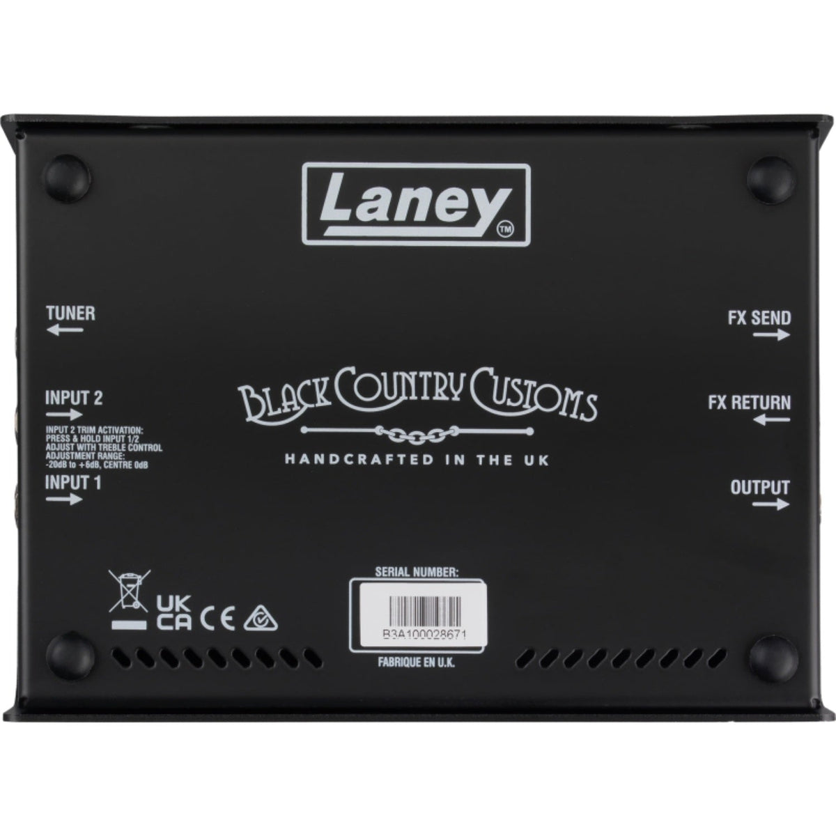 Laney Digbeth DB-EAST-PRE Bass Preamp Pedal