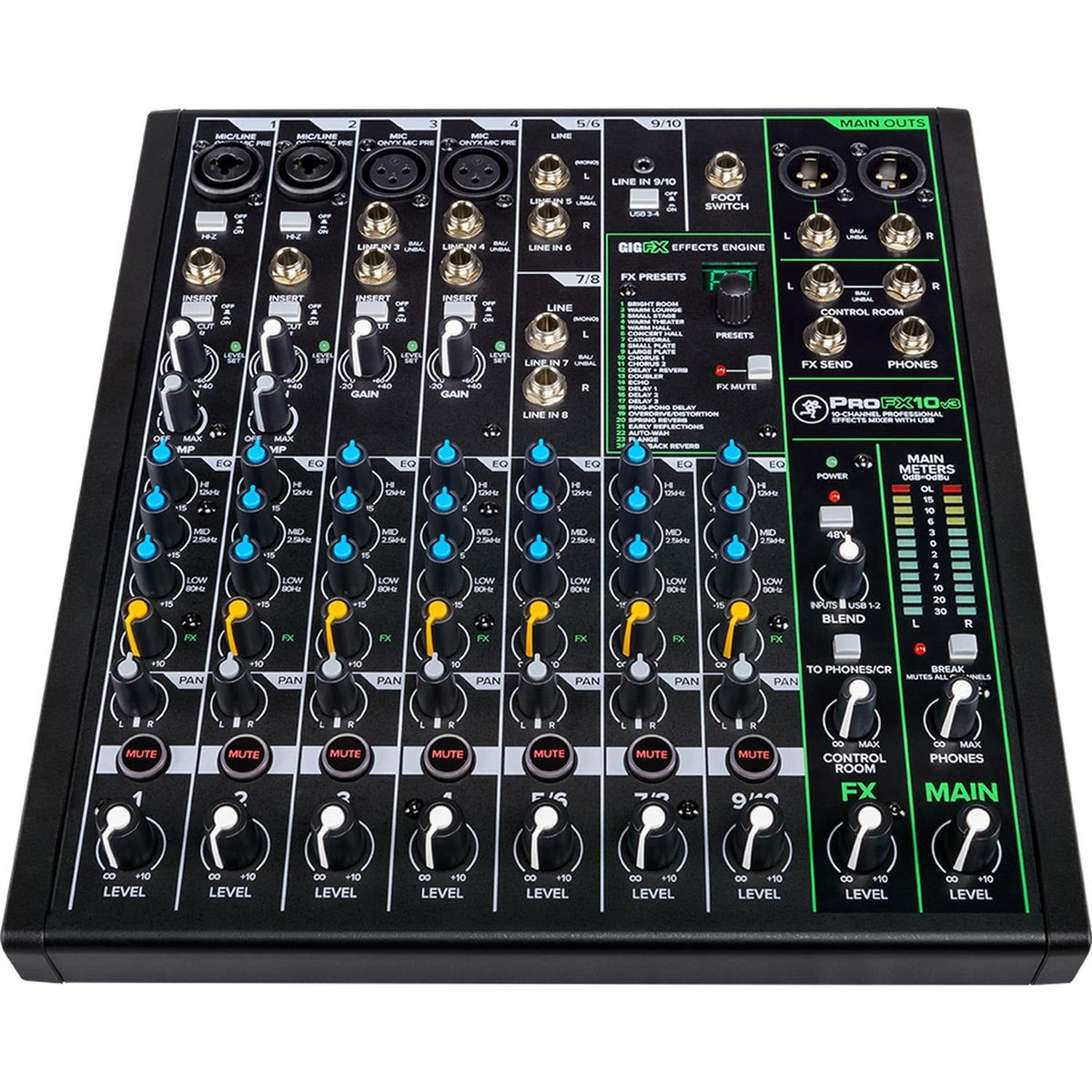 Mackie Professional Effect Mixer with USB Bundle