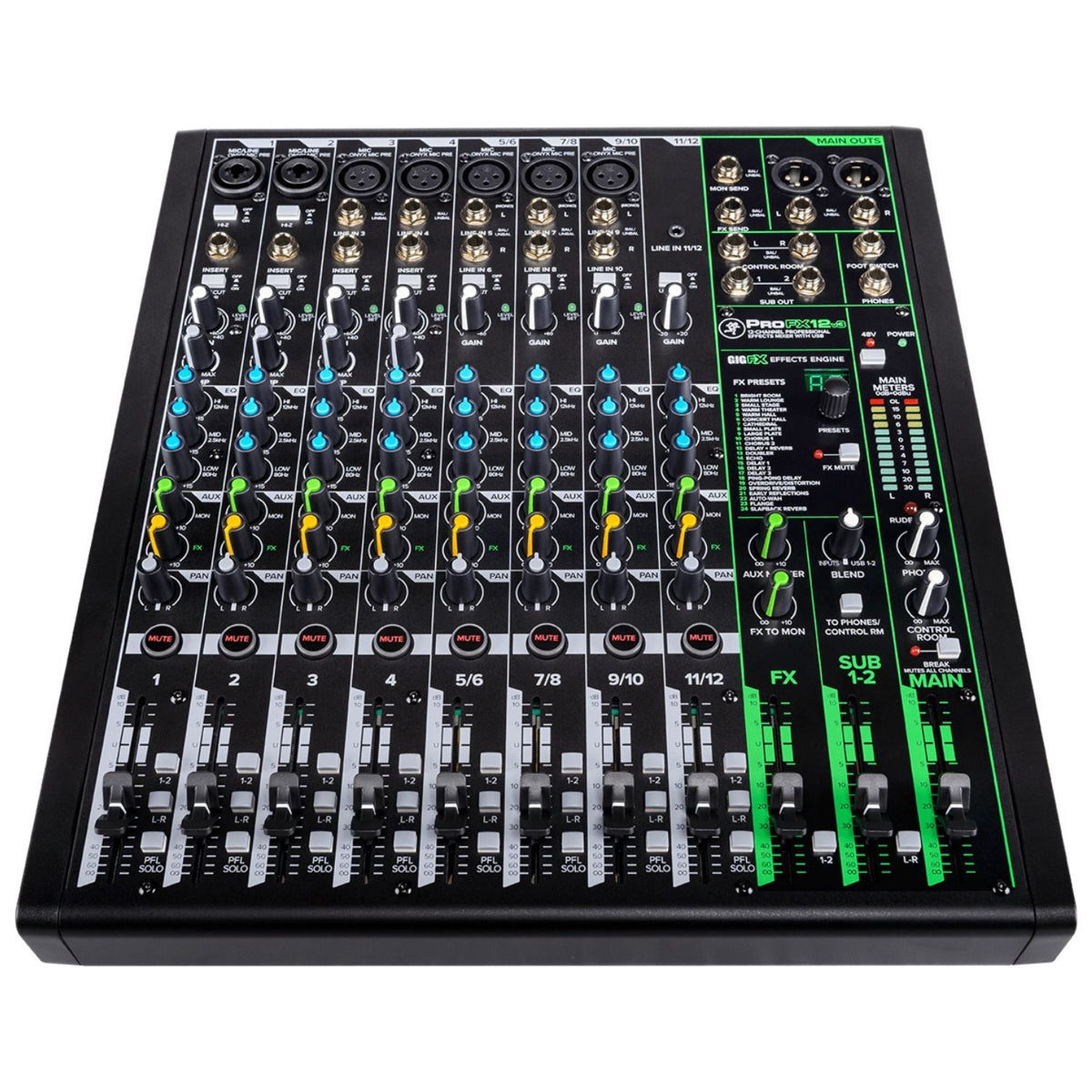 Mackie ProFX Battery Powered Analog Mixer