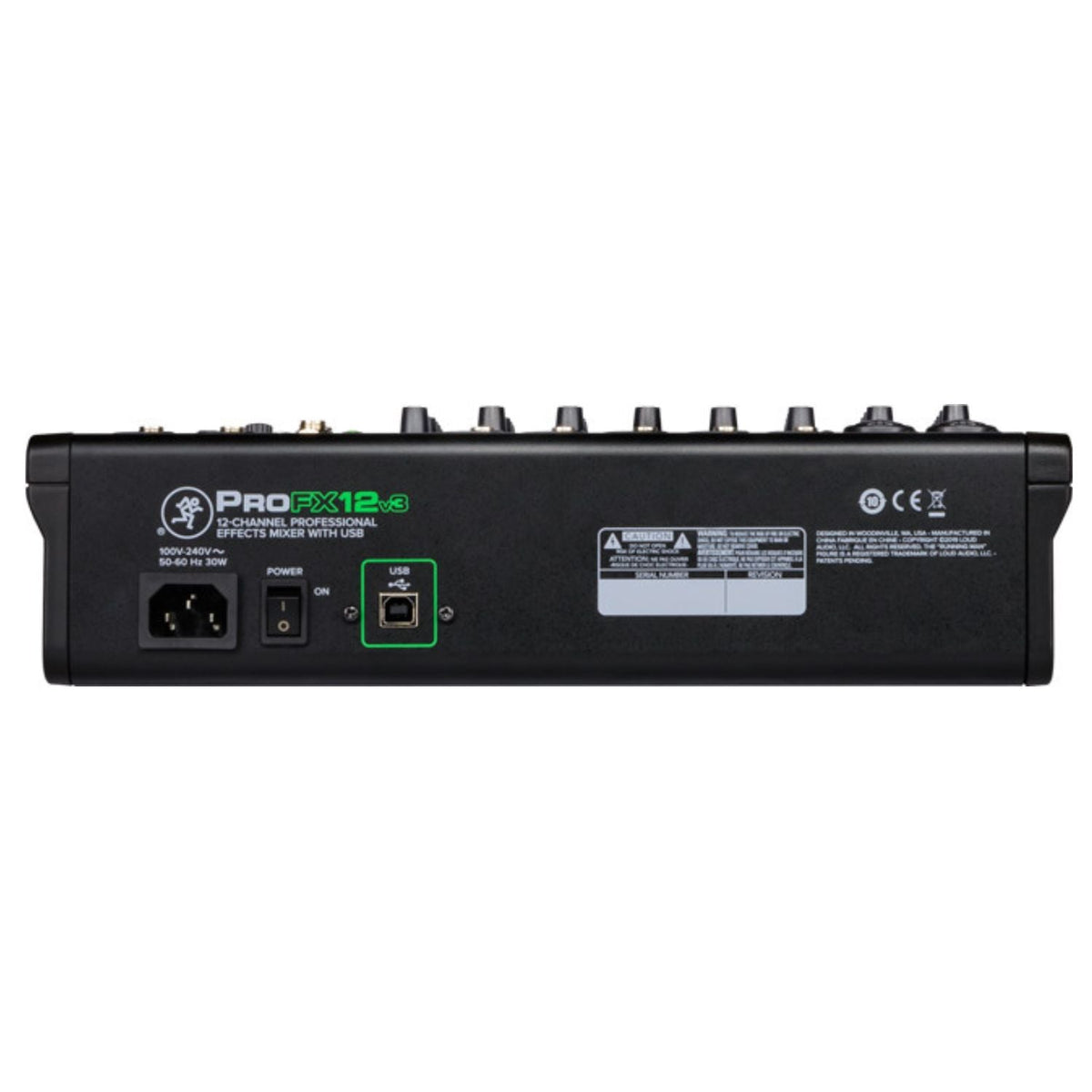 Mackie ProFX Battery Powered Analog Mixer