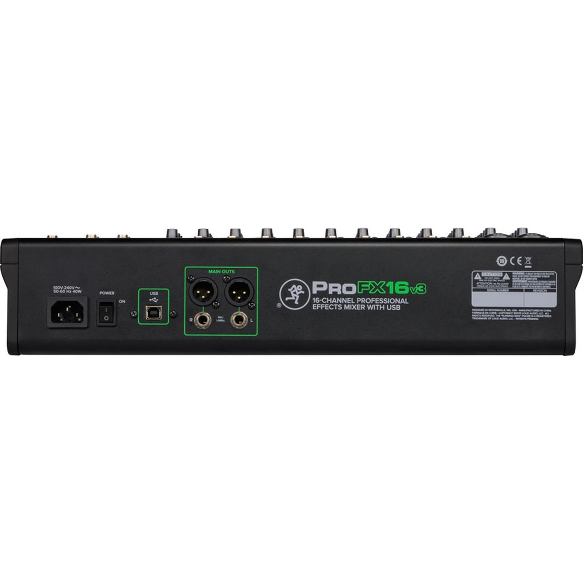 Mackie Professional Effect Mixer with USB Bundle