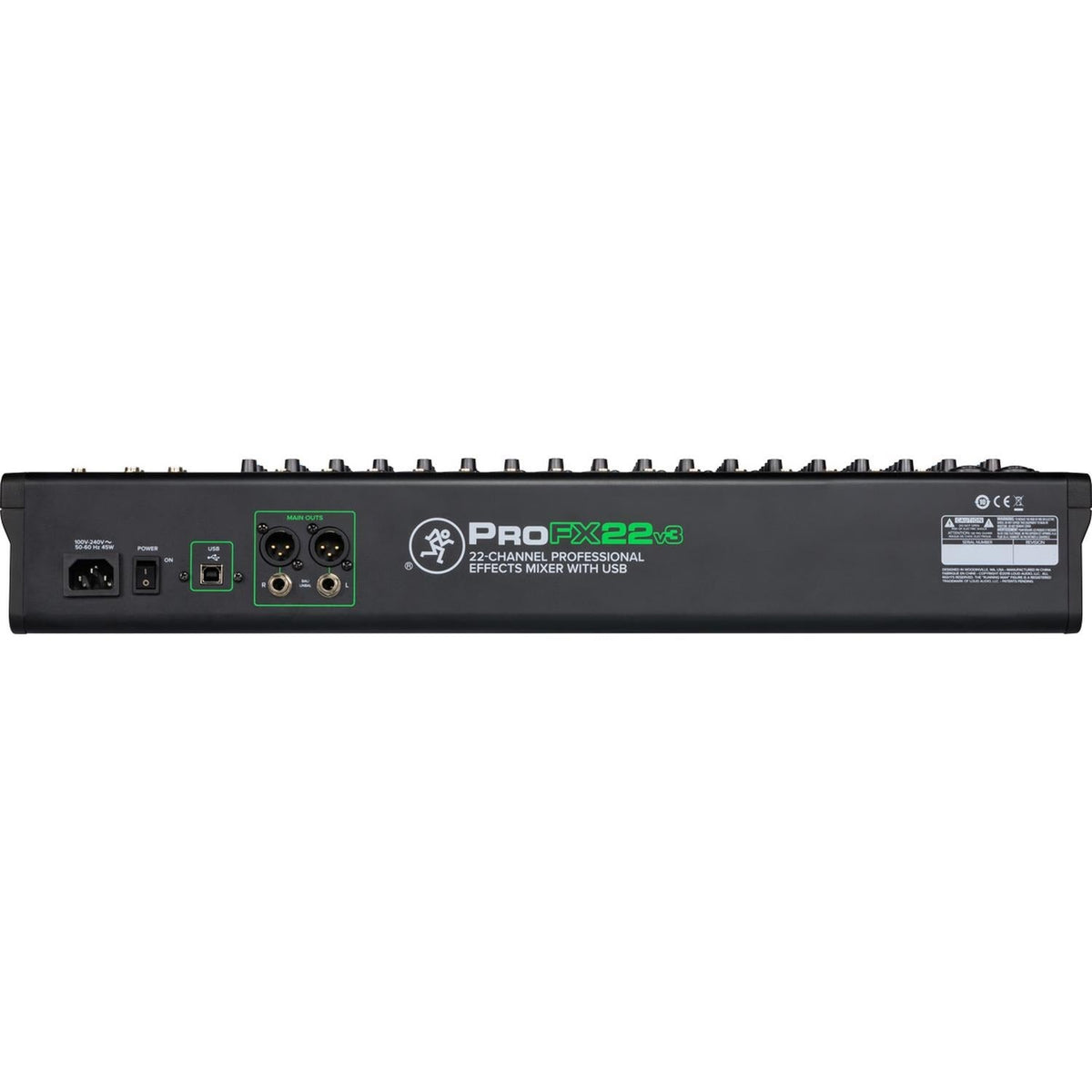 Mackie ProFX Battery Powered Analog Mixer