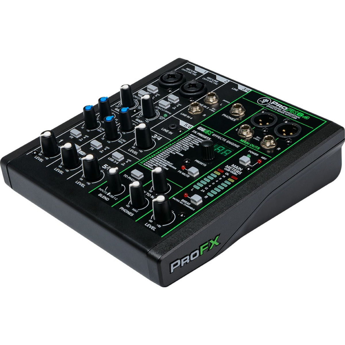 Mackie ProFX Battery Powered Analog Mixer