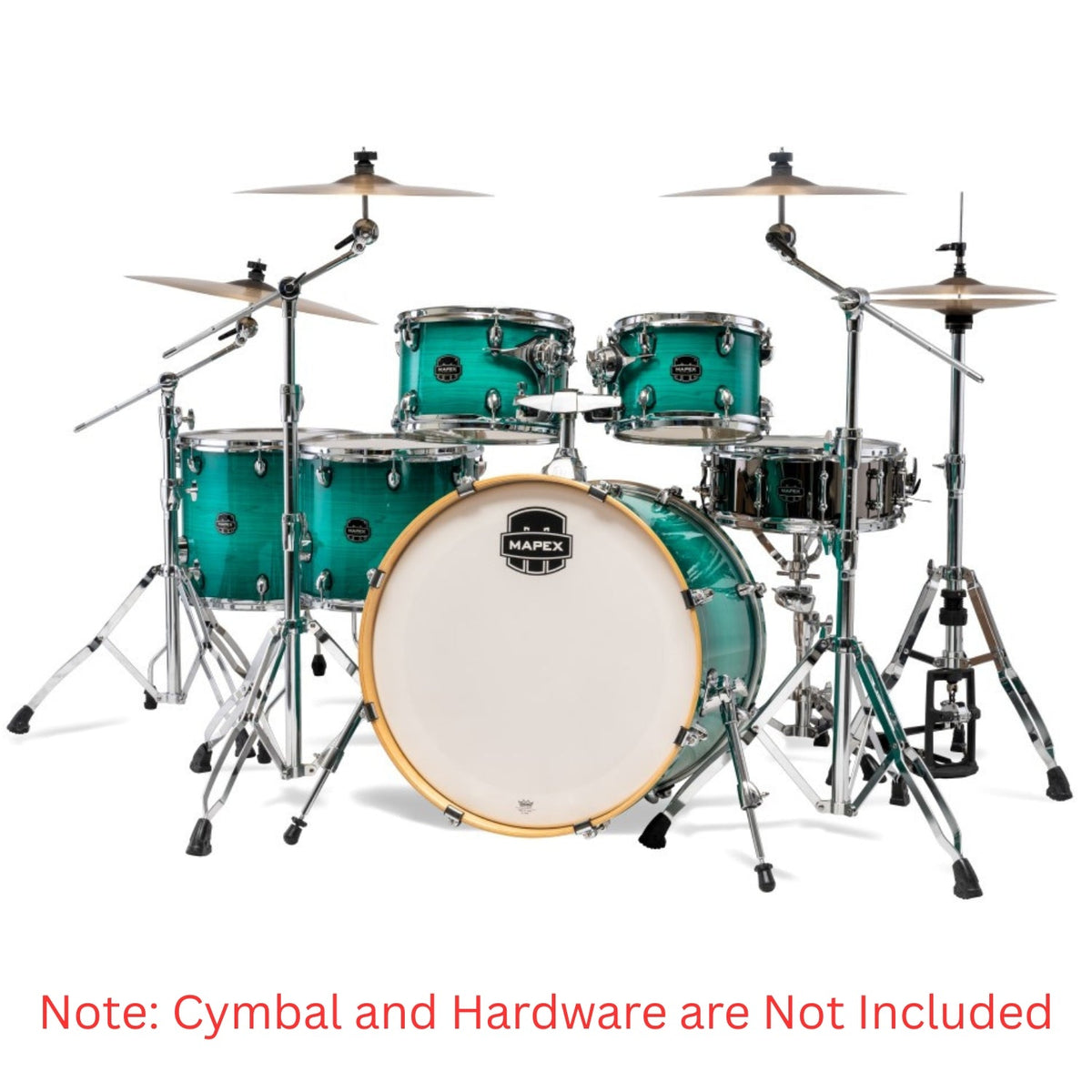 Mapex AR628SFUV Armory Series 6 Piece Hybrid Shell Pack Drum Set