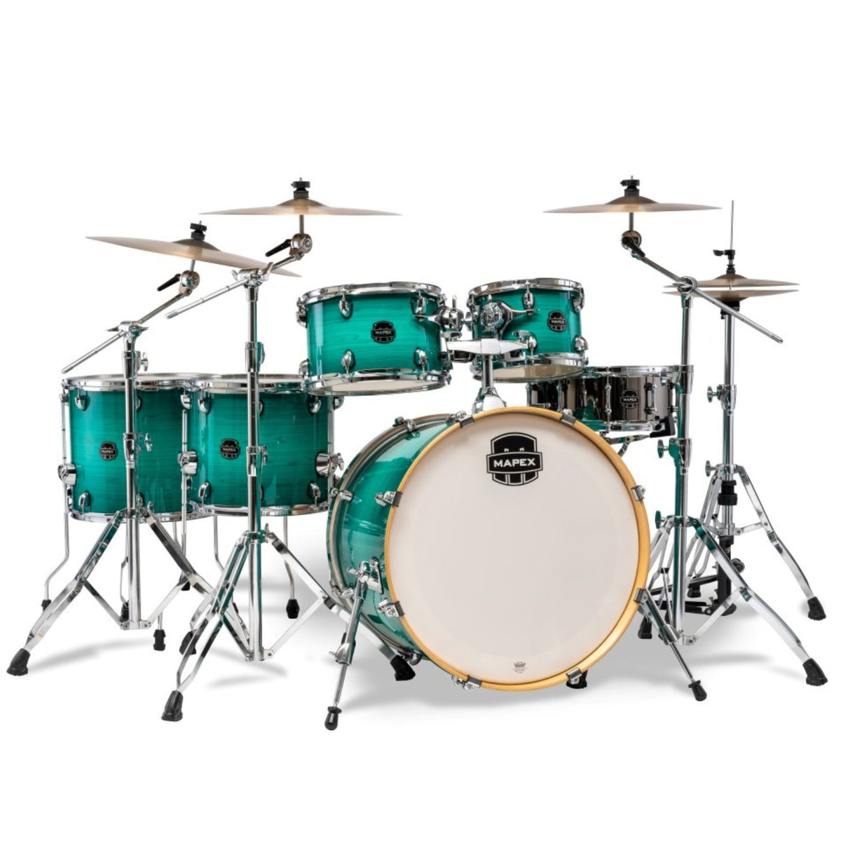 Mapex AR628SFUV Armory Series 6 Piece Hybrid Shell Pack Drum Set