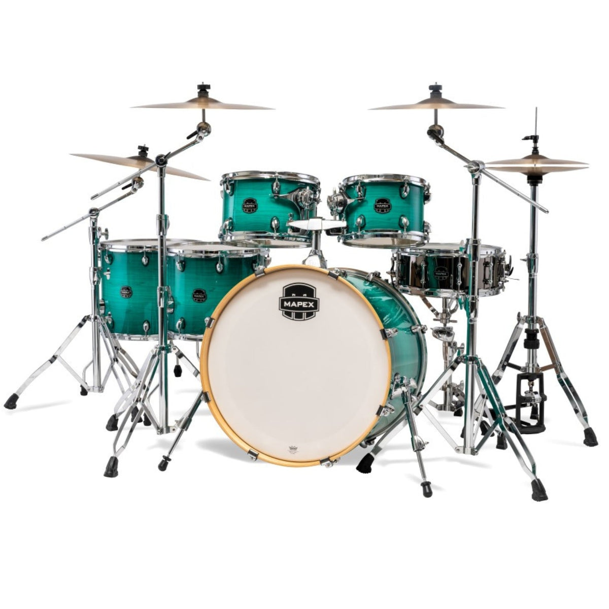Mapex AR628SFUV Armory Series 6 Piece Hybrid Shell Pack Drum Set