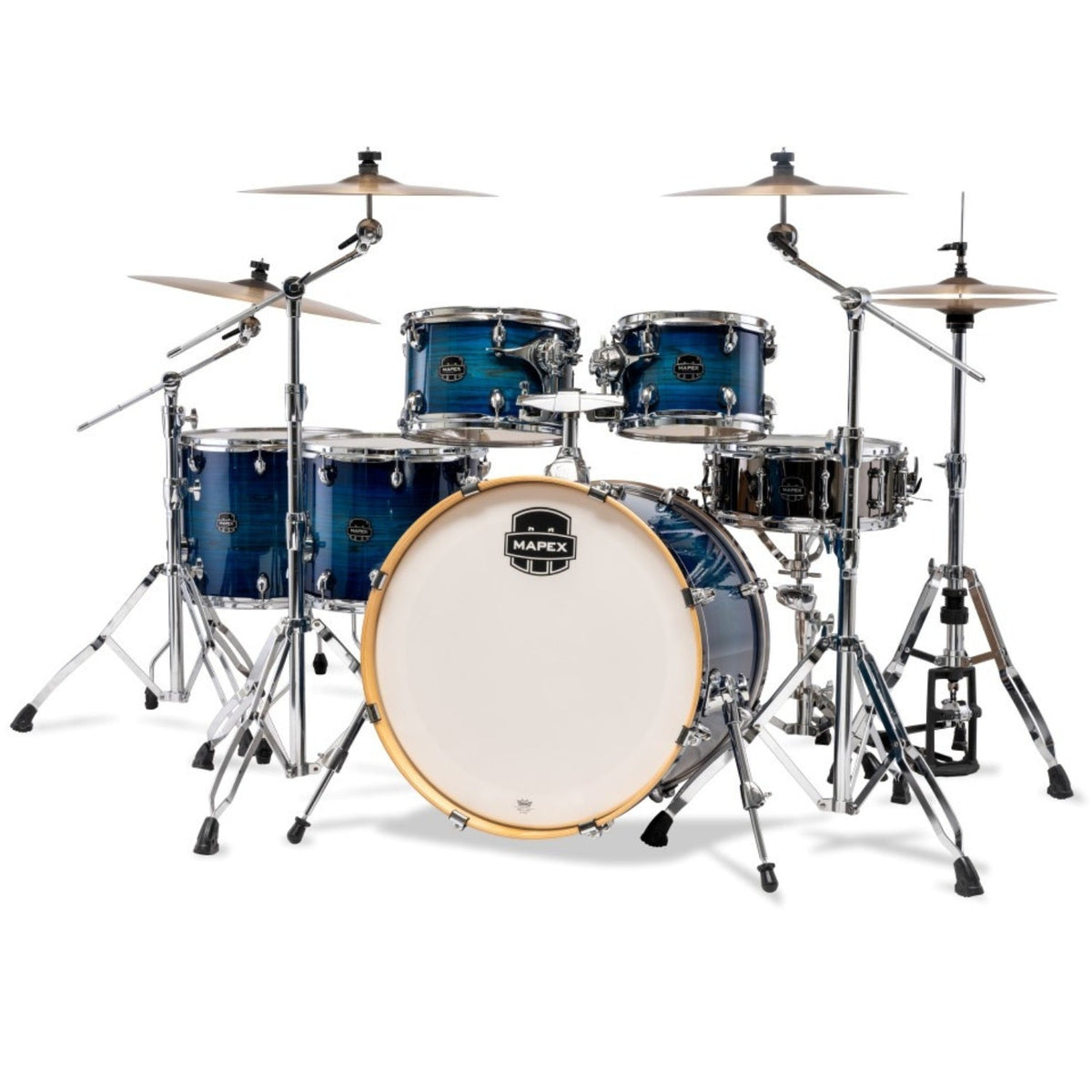Mapex AR628SFUV Armory Series 6 Piece Hybrid Shell Pack Drum Set