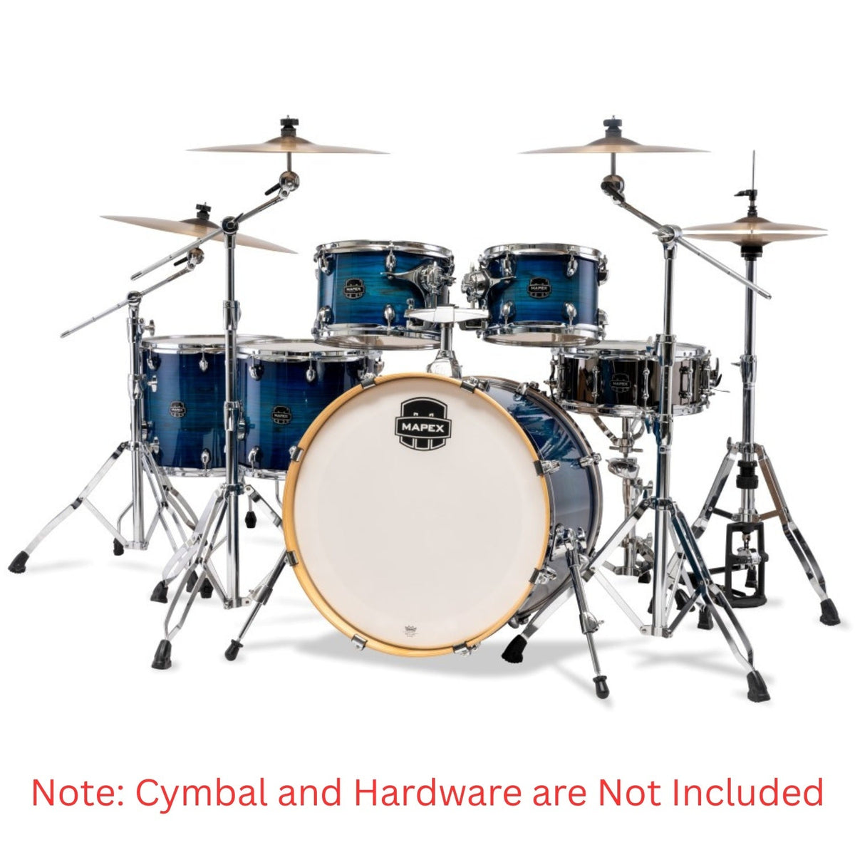 Mapex AR628SFUV Armory Series 6 Piece Hybrid Shell Pack Drum Set