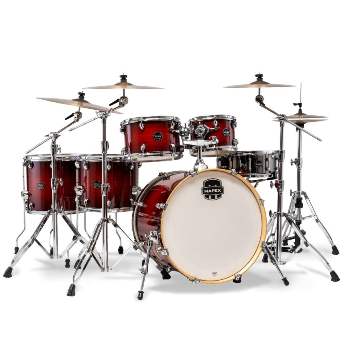 Mapex AR628SFUV Armory Series 6 Piece Hybrid Shell Pack Drum Set