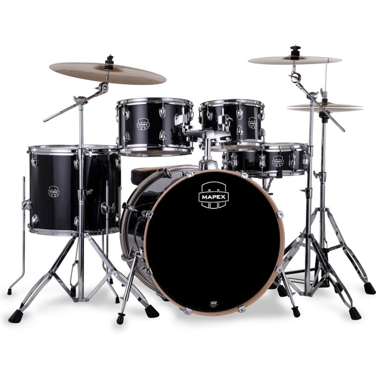 Mapex Venus 5Pcs Hybrid Acoustic Drum Kit with Hardware Cymbals & Throne
