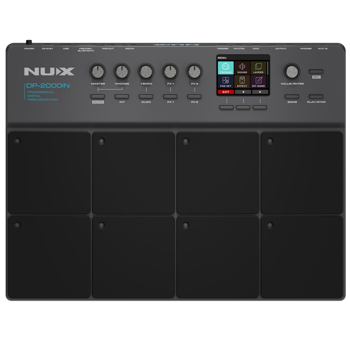 Nux DP-2000IN 8-Pad USB Digital Percussion Pad