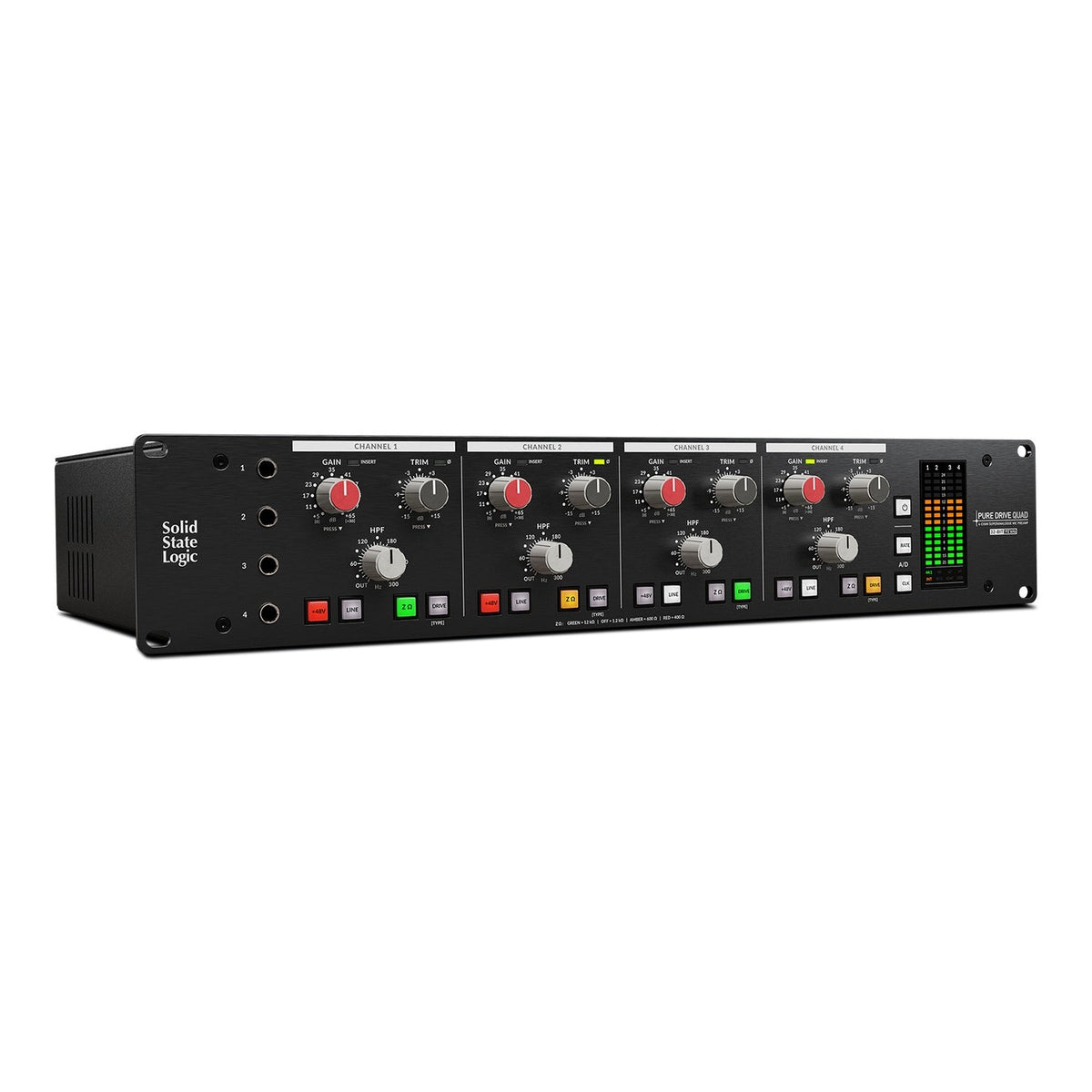 Solid State Logic PureDrive Quad 4-Channel Microphone Preamp