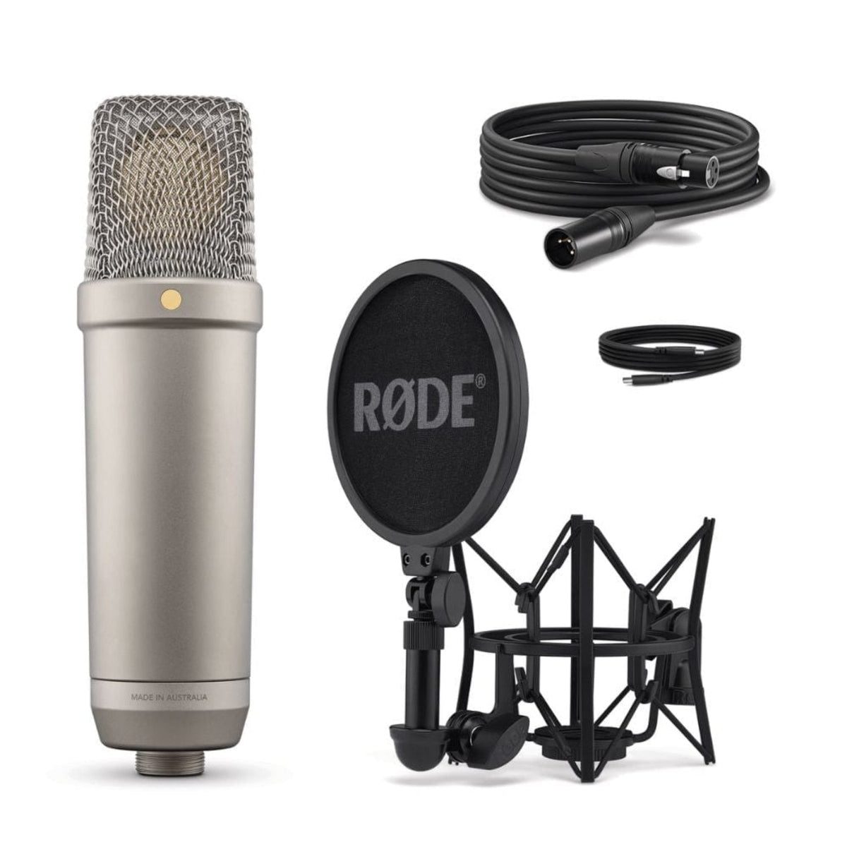 Rode NT1 5th Generation Large-Diaphragm Cardioid Studio Condenser Microphone Kit
