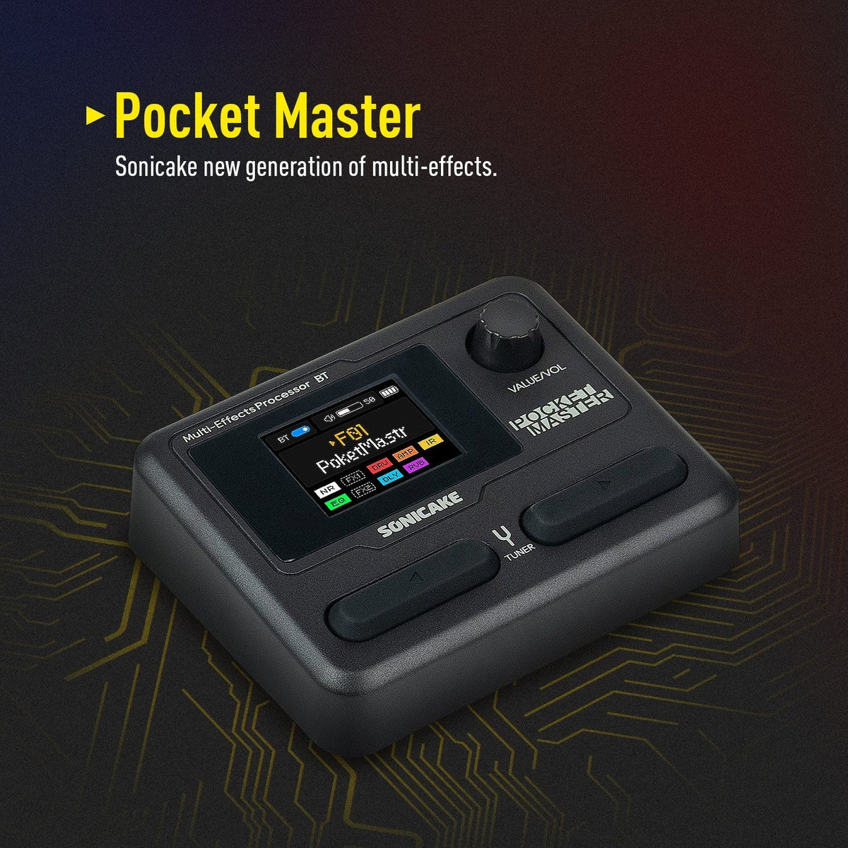 Sonicake Pocket Master Digital Multi-Effects Processor