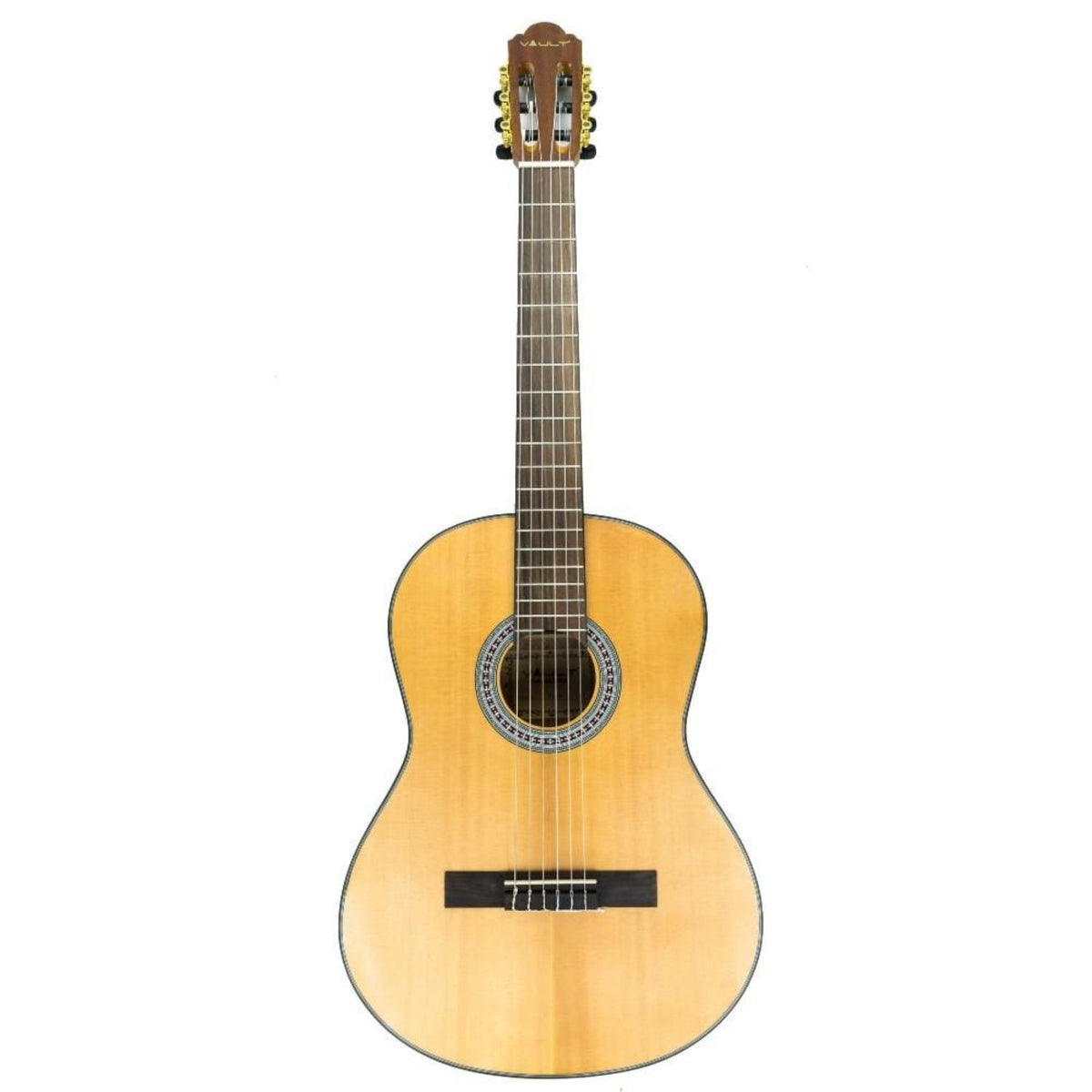 Vault CL-40 4/4 size Premium Solid Spruce-Top Classical Guitar - Open Box