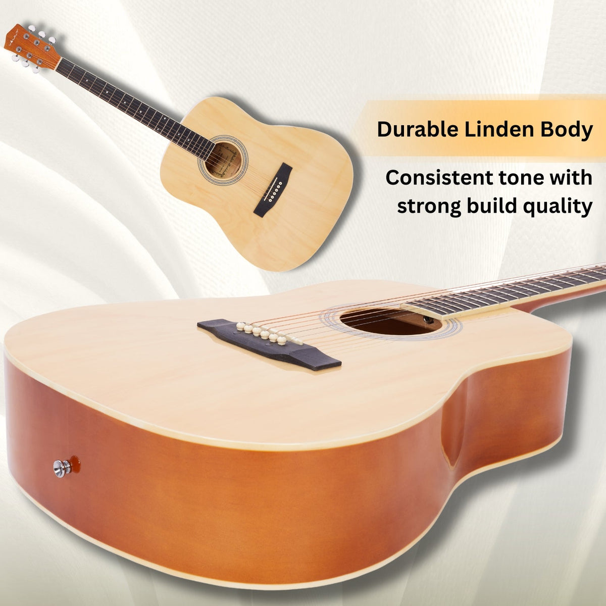 Vault DA20 Dreadnought Acoustic Guitar Kit