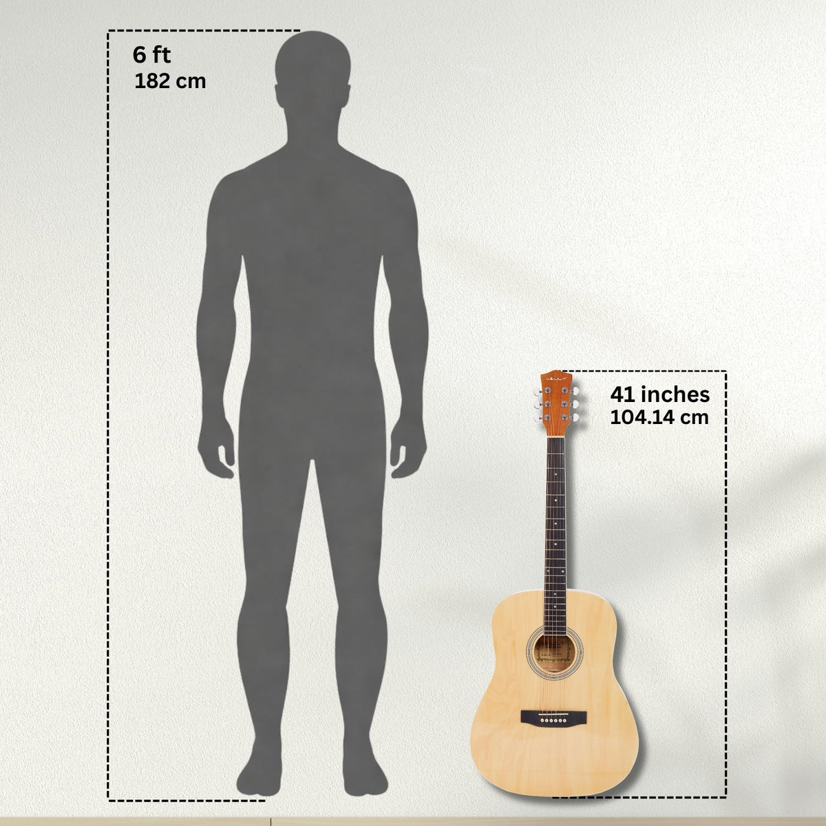 Vault DA20 Dreadnought Acoustic Guitar Kit