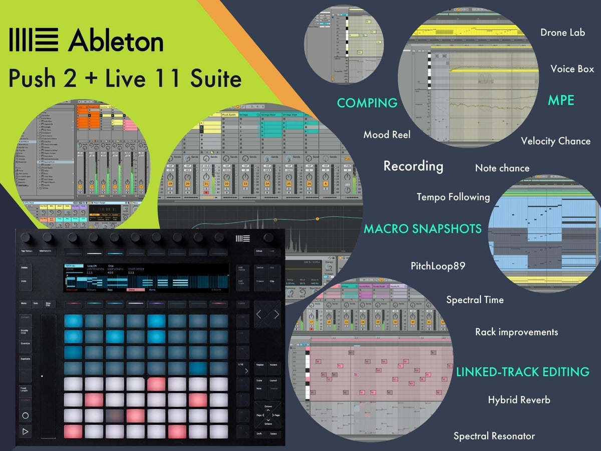 Ableton Push 2 + Live 11 Suite Bundle