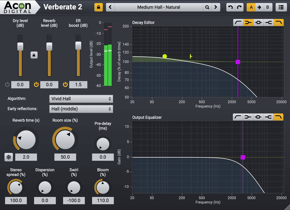 Acon Verberate 2 Convolution Reverb – Professional Audio Software & Plugin