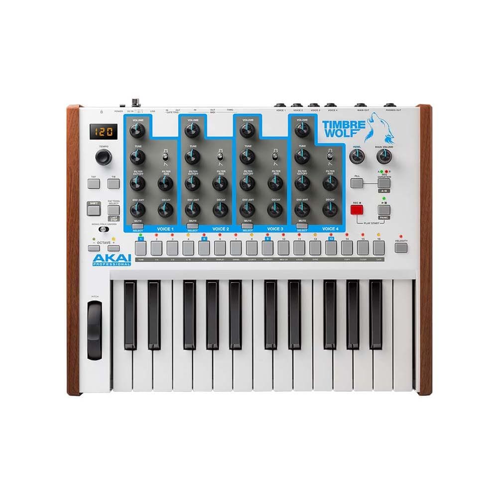 Akai Timbre Wolf Analog 4-voice Polyphonic Synthesizer - Open Box