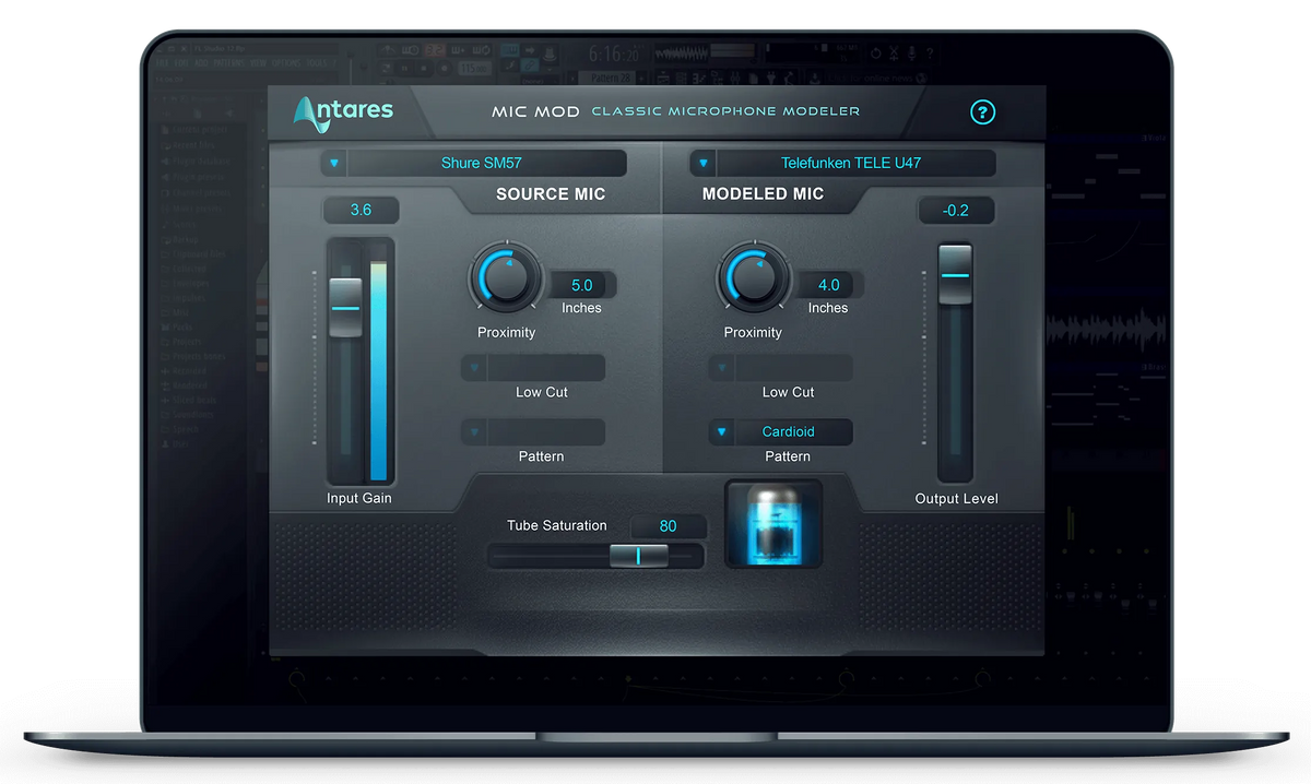 Antares Mic Mod EFX Microphone Modeling – Professional Audio Software & Plugin