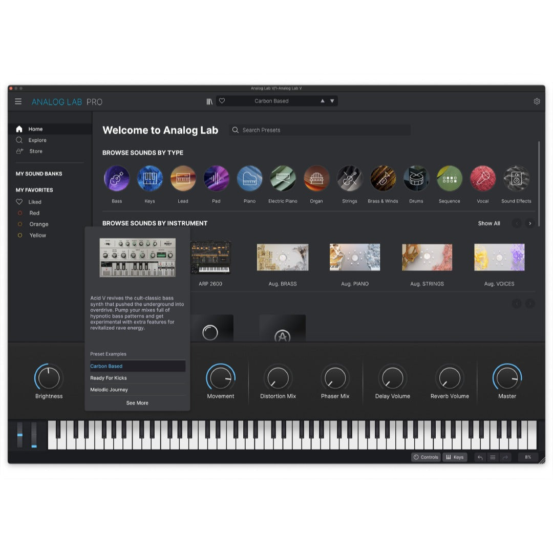 Arturia Analog Lab V Synthesizer Software Instrument – Professional Audio Software & Plugin