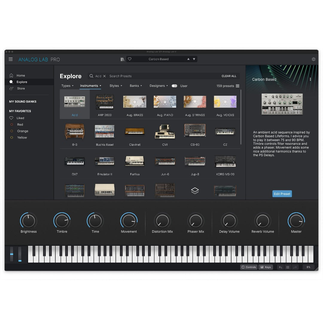 Arturia Analog Lab V Synthesizer Software Instrument – Professional Audio Software & Plugin