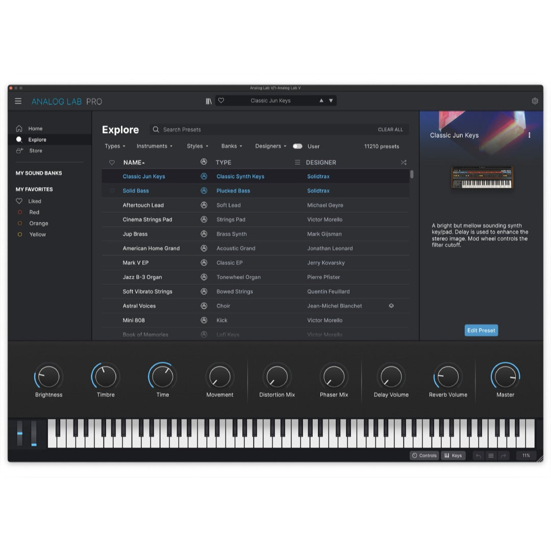 Arturia Analog Lab V Synthesizer Software Instrument – Professional Audio Software & Plugin
