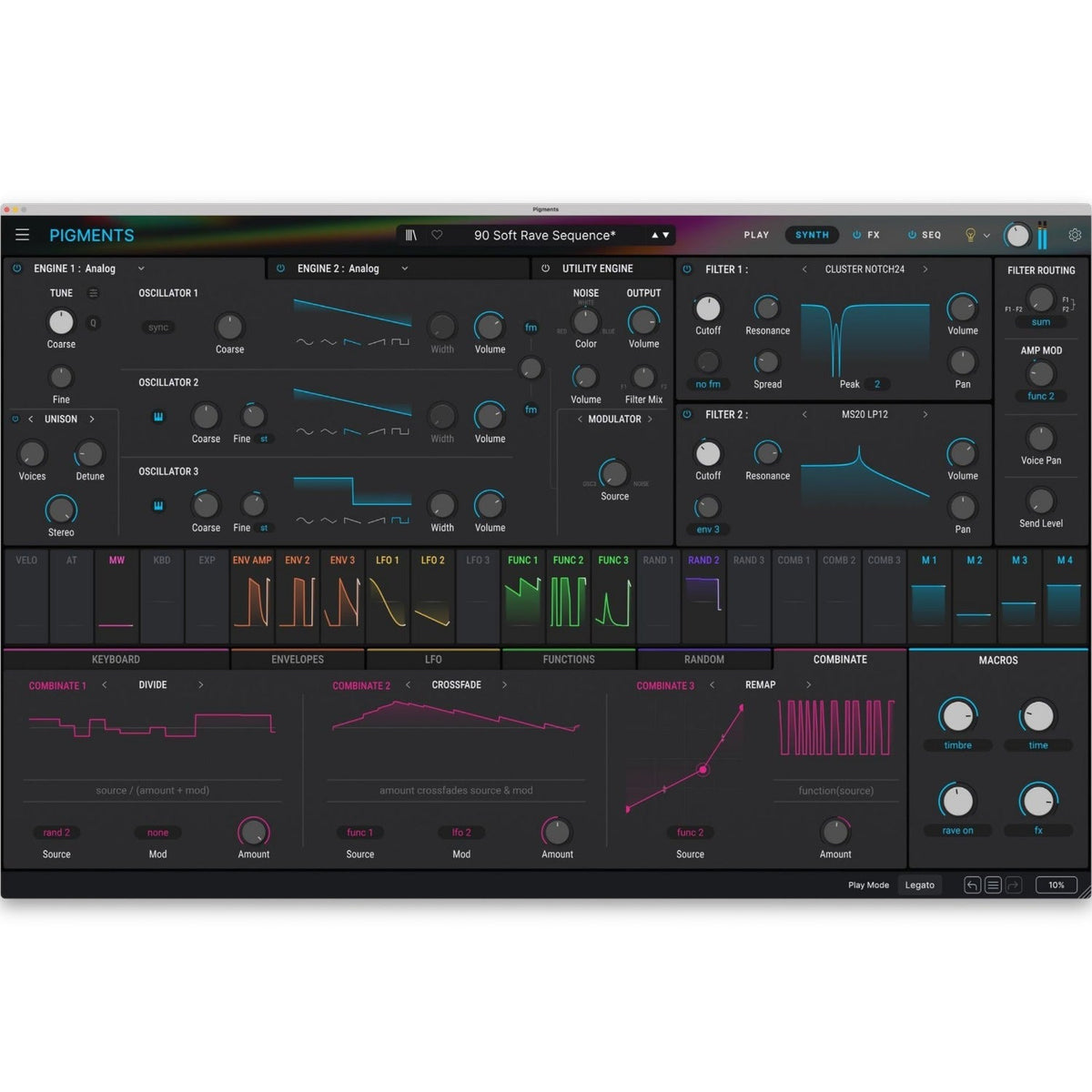 Arturia Pigments 6 Polychrome Software Synthesizer – Professional Audio Software & Plugin