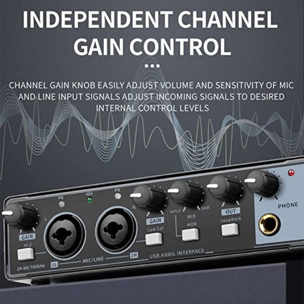 Audio Array AI-04 4 Channel Recording Studio Digital USB Audio Interface