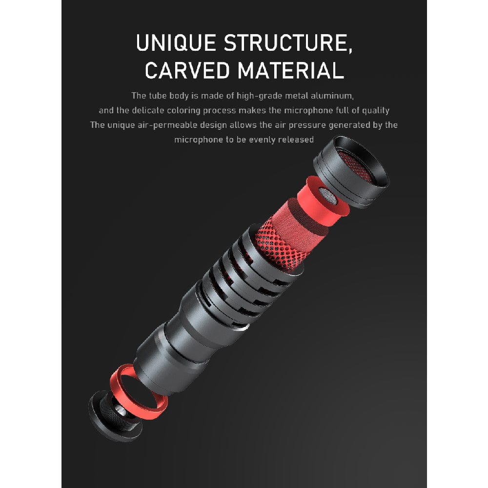Audio Array AM-C14 Omnidirectional Condenser Shotgun Microphone with 3.5mm Connector with Battery for DSLR & Smartphone