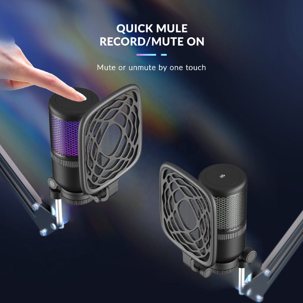 Audio Array AM-C26 Anti Interference Metal Tube RGB USB Microphone
