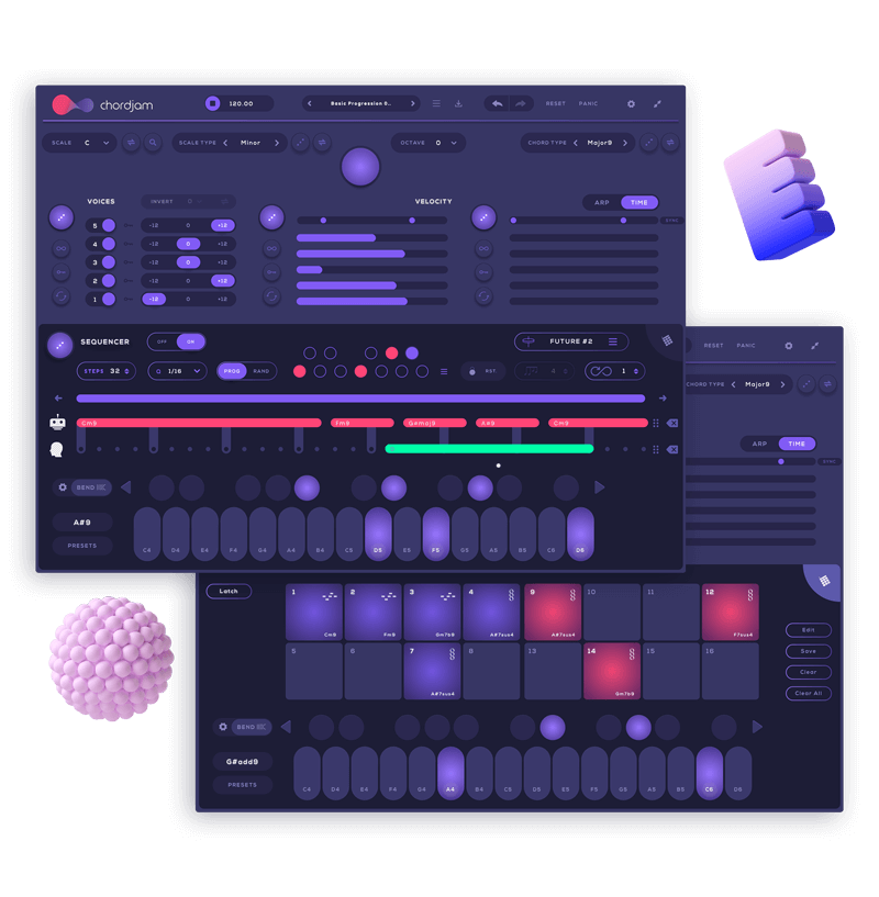 Audiomodern Chordjam Compositional Assistant Plug-in