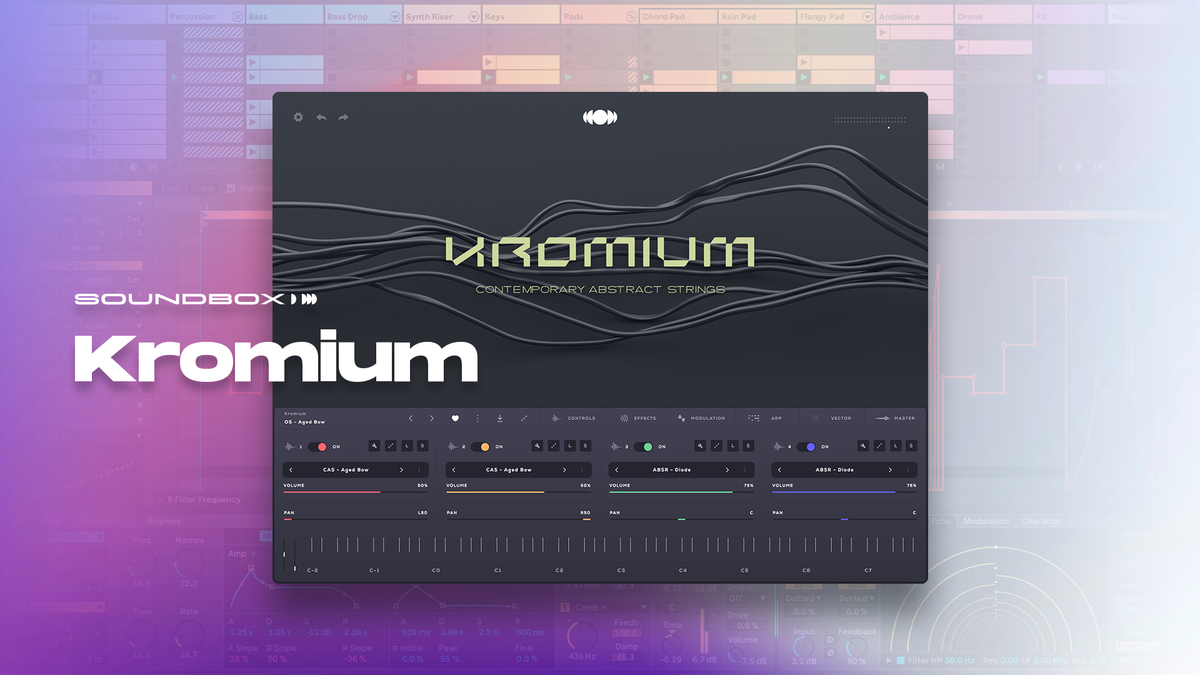 Audiomodern Kromium Virtual String Instrument for Soundbox – Professional Audio Software & Plugin